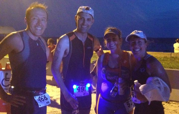 Hugo, myself, Amanda and Teressa all feeling pretty good!
